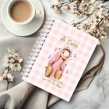 Caderno Personalizado - Nossa Senhora de Caná - A5
