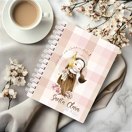 Caderno Personalizado - Santa Clara - A5