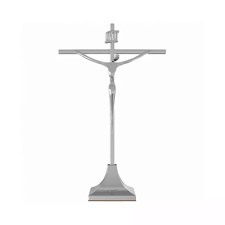Crucifixo Estilizado Onix - c/ base - 22cm