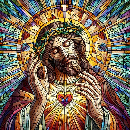 Azulejo - Jesus - 10x10