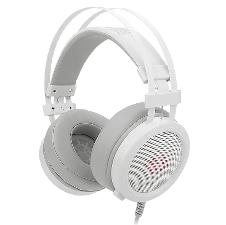 Headset Gamer Redragon Scylla Lunar White H901W