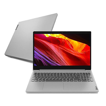 Notebook Lenovo Ultrafino IdeaPad Intel Celeron N4020, 4GB RAM, 128GB SSD, Linux, Prata - 82BUS00100