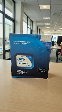 Processador Intel Celeron Dual Core E3300 2.5 GHz LGA775 - OPEN BOX