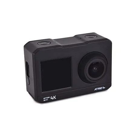Câmera de Ação Atrio Action + Selfie 4K Wi‑Fi Tela LCD 2" 16 MP 30 fps DC191