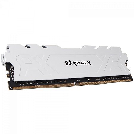 Memória Desktop 8GB DDR4 3200MHz Redragon Rage Branca CL16