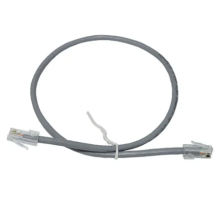 Patch Cord Seclan CAT5E 0,5m Cinza CFTV CY-PC0.5M-5-GY