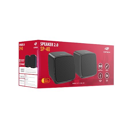 Caixa de Som C3Tech 6W RMS