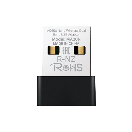 Adaptador USB Wi-Fi 650Mbps Mercusys MA20N