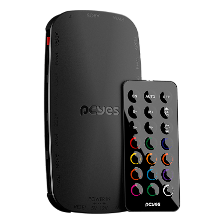 Controladora de Fan RGB PCYES Black Vulcan