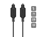Cabo Óptico Digital Toslink 1 m PCYES POD‑1