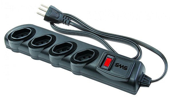 Filtro de Linha SMS 4 Tomadas 1.3 m Bivolt