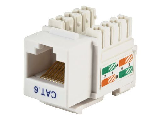 CONECTOR FÊMEA RJ45 CAT6 KEYSTONE CABLIX