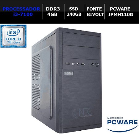 COMPUTADOR NTC PRICE 4140 PW7G I3-7100/ 4GB / SSD240