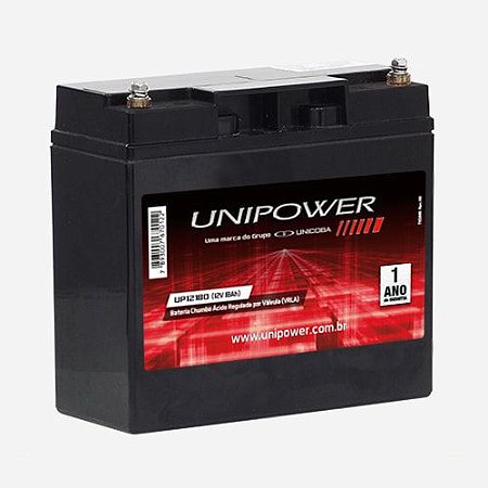 BATERIA SELADA UNIPOWER 12V/18A