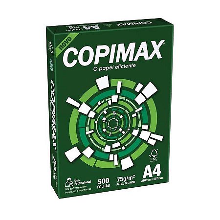 PAPEL COPIMAX A4 500FLS 75 GM