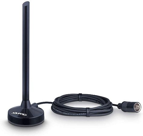 Antena p/ TV Interna Aquário DTV100P 2.5 m