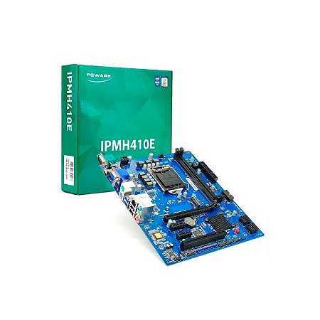 PLACA-MÃE PCWARE IPMH410E LGA1200 DDR4 10ª GERAÇÃO INTEL VGA/HDMI/M.2