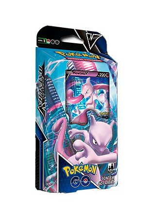 Original - Deck Inicial Pokemon go - Mewtwo copag raro em Promoção