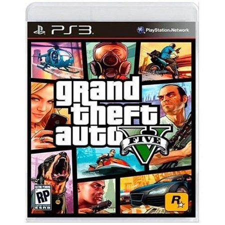 Grand Theft Auto V (Jogo Playstation 3, original, Usado)