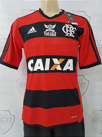 Camisa Oficial Flamengo 2013/2014 Tamanho P 70x46cm - Grafital Camisas  Relíquias