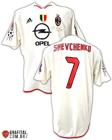 Milan 2004 2005 Tamanho G 73x58cm Grafital Camisas Reliquias