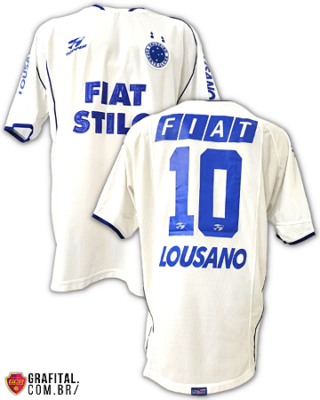 Cruzeiro 2003 Tamanho GG 77x60cm - Grafital Camisas Relíquias