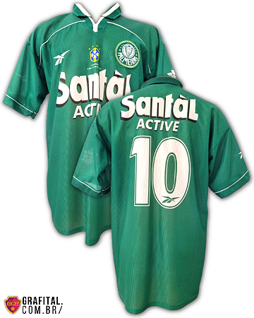 Palmeiras 1998 Tamanho GG 82x57cm - Grafital Camisas Relíquias