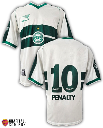 Coritiba 1999/2000 Tamanho G 76x54cm