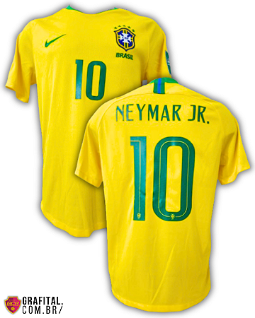 Brasil 2018 Tamanho M 74x51cm