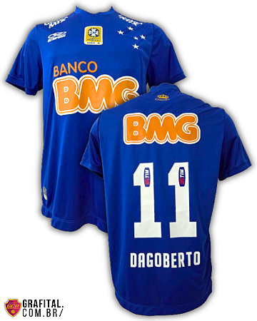 Cruzeiro 2014 Tamanho P 72x53cm