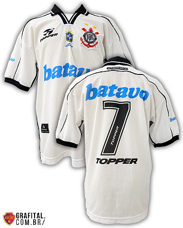 Corinthians 1999 Tamanho G 78x57cm