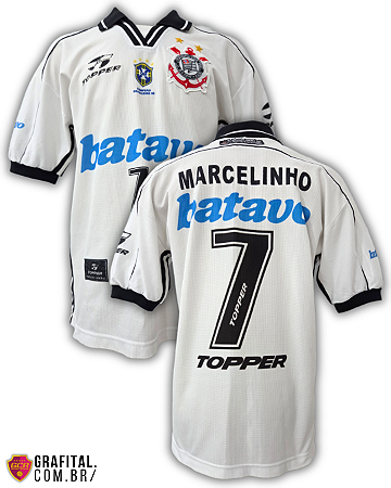 Corinthians 1999 Tamanho M 74x53cm