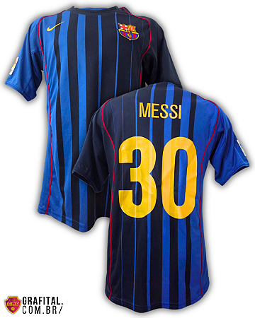 Barcelona 2005/2006 Tamanho M 74x51cm