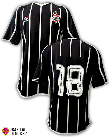 Corinthians 2001/2002 Tamanho G 75x51cm