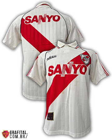River Plate 1994/1995 Tamanho P 72x50cm