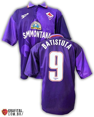 Fiorentina 1995/1996 Tamanho M 74x54cm