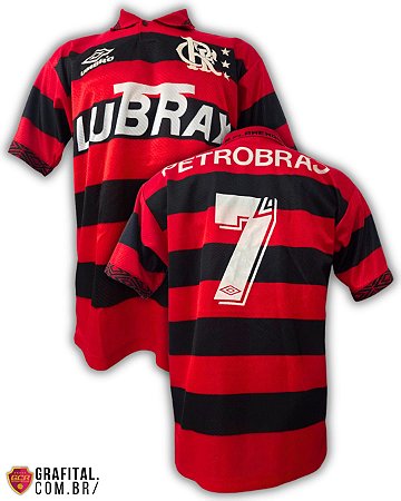 Flamengo 1995 Tamanho M 74x54cm