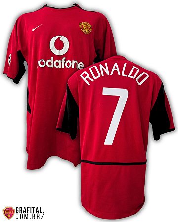 Manchester United 2002/2004 Tamanho G 78x56cm