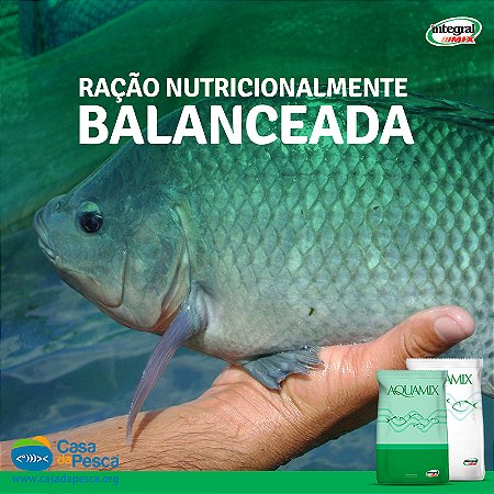 RAÇÃO AQUAMIX - AL-5 - 1,7 MM - 40% - 25 KG