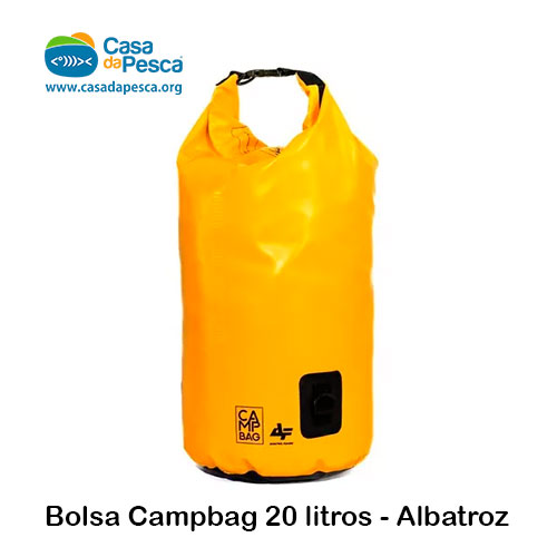 BOLSA CAMPBAG - AMARELO - 20 L - ALBATROZ