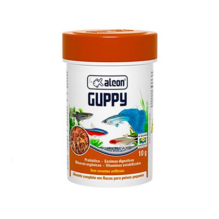 RAÇÃO ALCON GUPPY 10 G