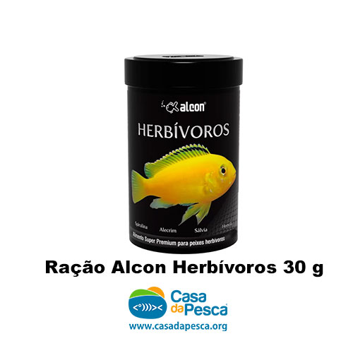 RAÇÃO ALCON HERBIVOROS 30 G