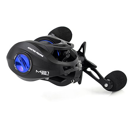 CARRETILHA M21 PRO - BLACK BLUE - DIREITA - ALBATROZ