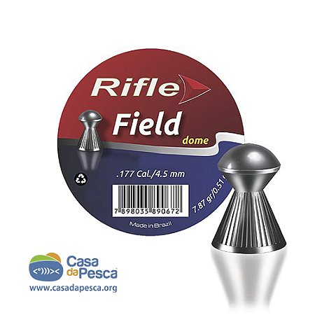 CHUMBINHO RIFLE DOME - CALIBRE 4.5 MM - C/250