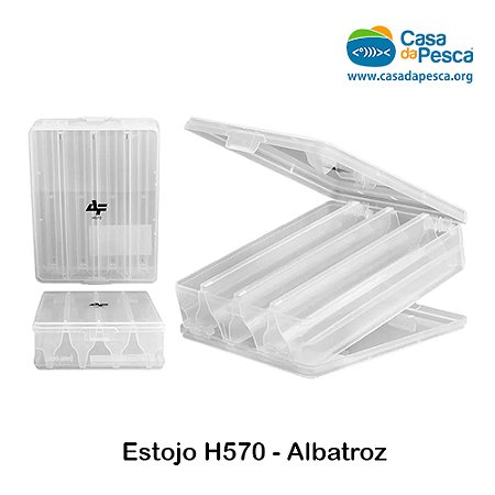 ESTOJO PARA ISCAS ARTIFICIAIS - H570 - ALBATROZ