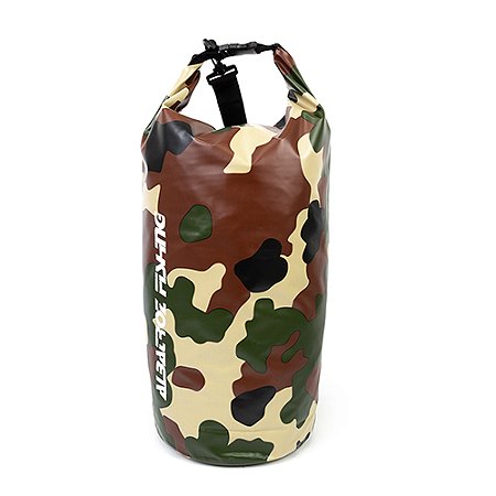 BOLSA CAMPBAG - VERDE CAMUFLADO - 10 LITROS - ALBATROZ