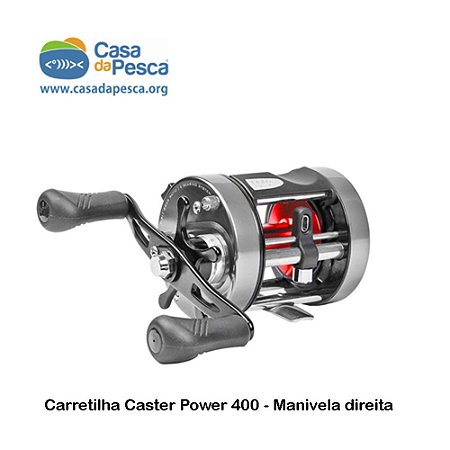 CARRETILHA CASTER POWER 400 - DIREITA - MARINE