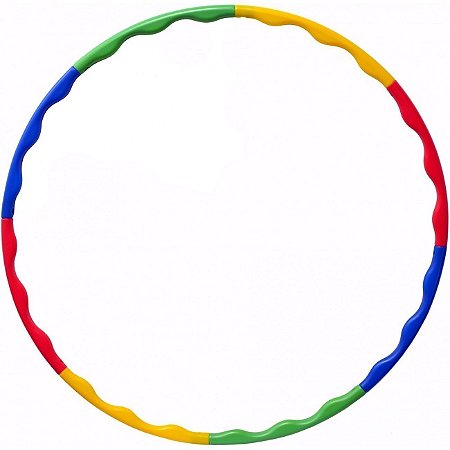 Bambolê de 88cm Desmontável Colorido Liveup Sports