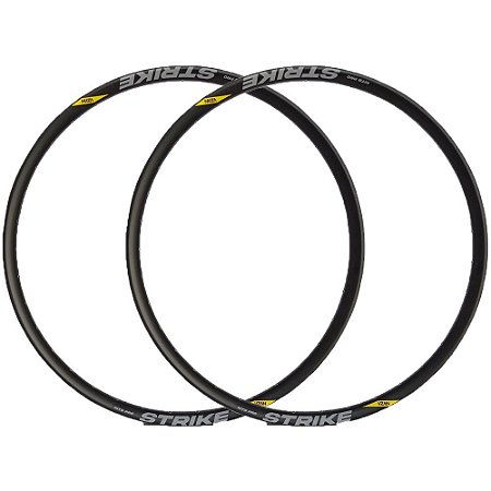 Kit Aro 29 Par Vzan Strike Pro Disc 32 Furos Preto Tubeless