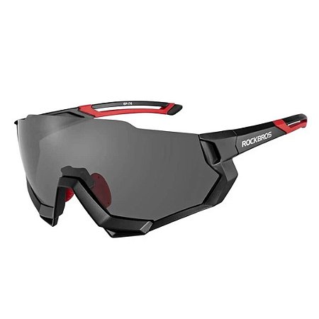 Óculos Ciclismo Polarizado Rockbros Beach Tennis RB-SP176 Preto